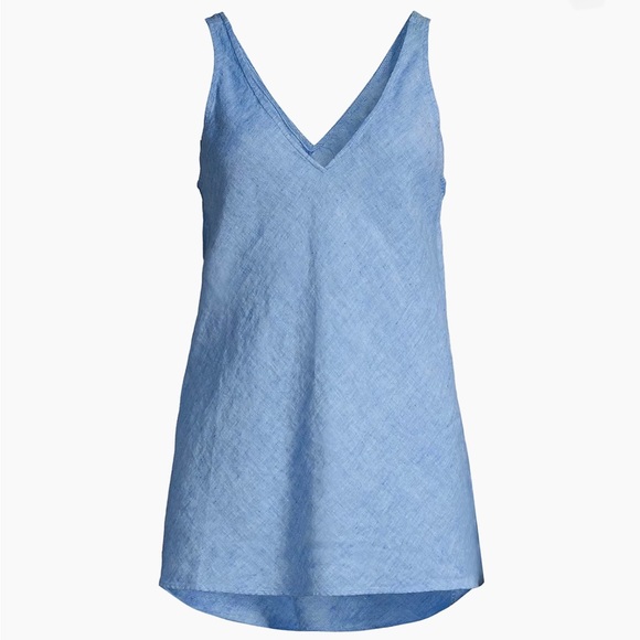 Lilly Pulitzer Florin Sleeveless Linen Tank Top - Picture 3 of 8